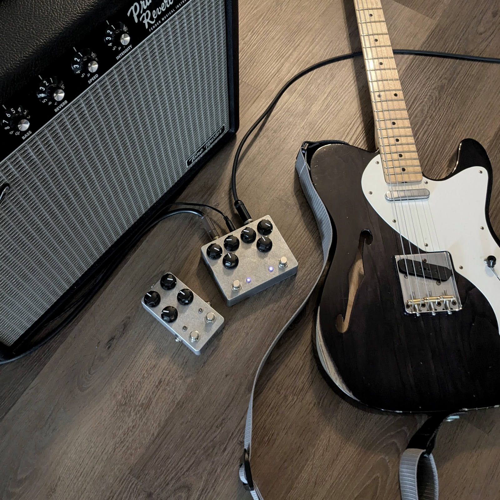 UV Effects boutique guitar pedals with NOS germanium diodes and vintage silicon transistors - handmade in Colorado